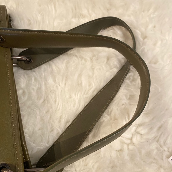 NWOT Longchamp Olive Leather Tote - Picture 10 of 15